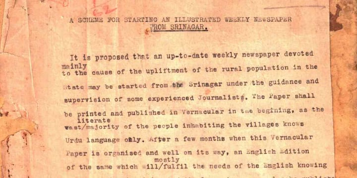 In Pursuit of a Nation: Conflicting Formulations of Nationalism in the Princely State of Jammu and Kashmir (1930 – 1940) — by Gowhar Yaqoob