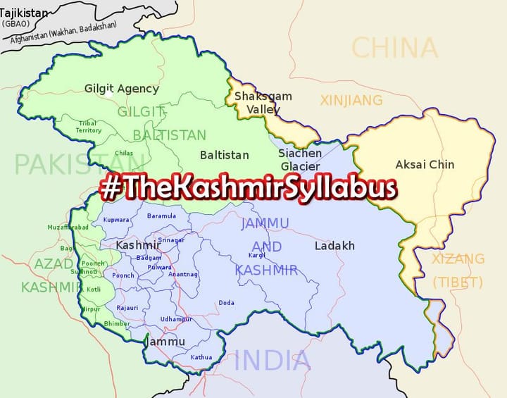 #TheKashmirSyllabus - A List of Sources for Teaching and Learning about Kashmir