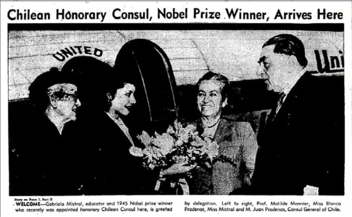 California Dreaming: Gabriela Mistral’s Lucid Cold War Paranoia — by Elizabeth Horan